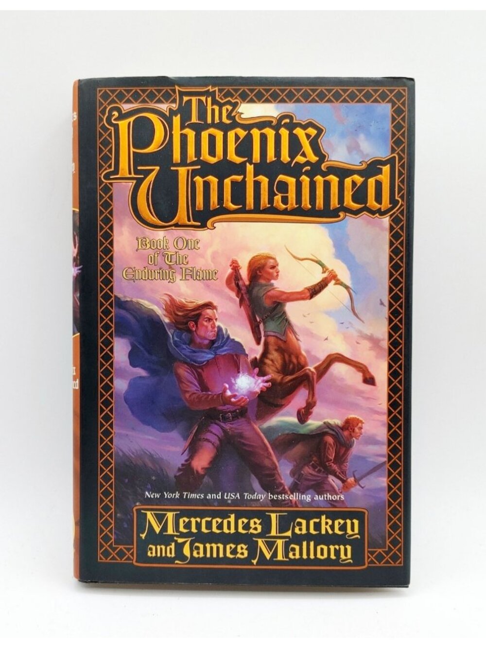 The Phoenix Endangered: Book 2 The Enduring Flame 1st Ed HC DJ Mercedes Lackey